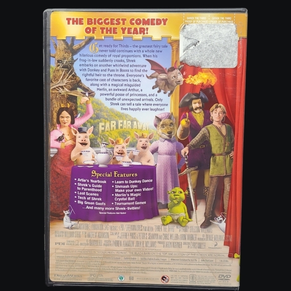 DVD "SHREK THE THIRD" - Picture 3 of 3
